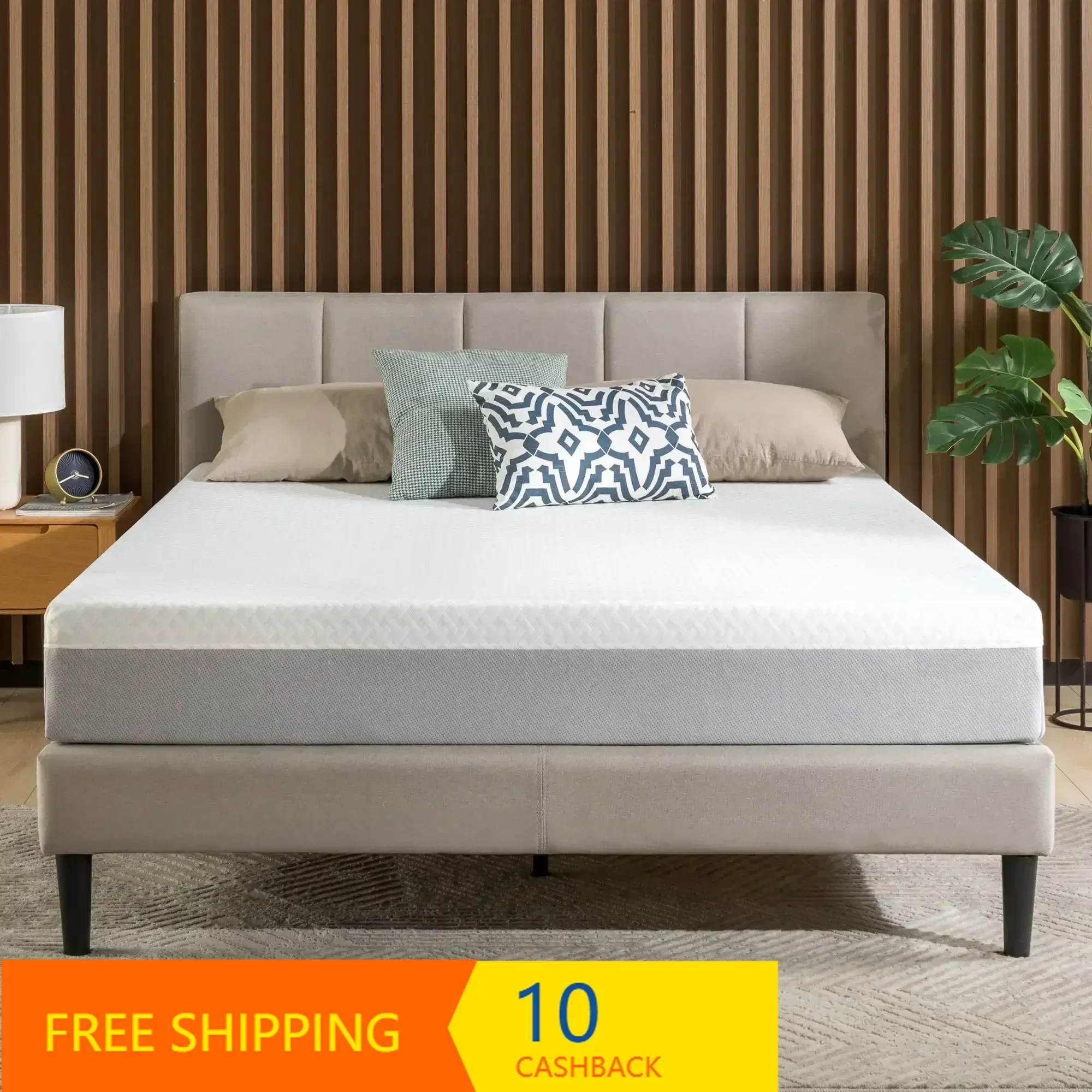 

Гибридный матрас с охлаждающим воздушным потоком 8 дюймов в коробке, для взрослых, для близнецов