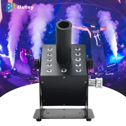 LED CO2 Jet Column Fog Smoke Machine 250W Single Head DMX Carbon Dioxide Gas Machine for Dj Bar Disco Wedding Party Stage Effect