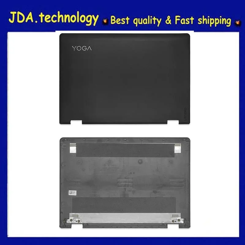 Imagem -02 - Tampa Traseira do Lcd Tampa da Dobradiça Tampa Superior Caixa Inferior Lenovo Yoga 51014 510-14isk 510-14ast Flex 4-1470 1480 Novo