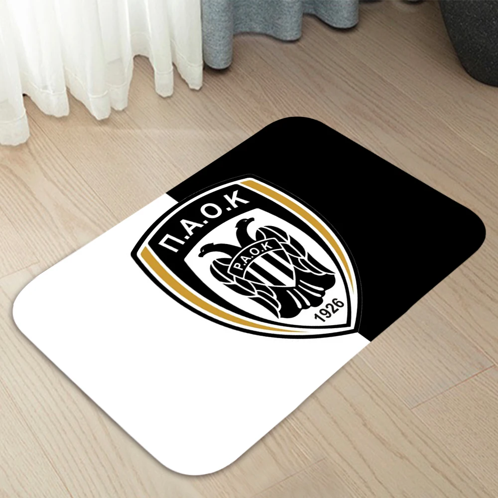 Doormat  Thessaloniki Paok Home Carpet Entrance Door Mats Modern Decor Carpet Bathroom  Floor Mats 026