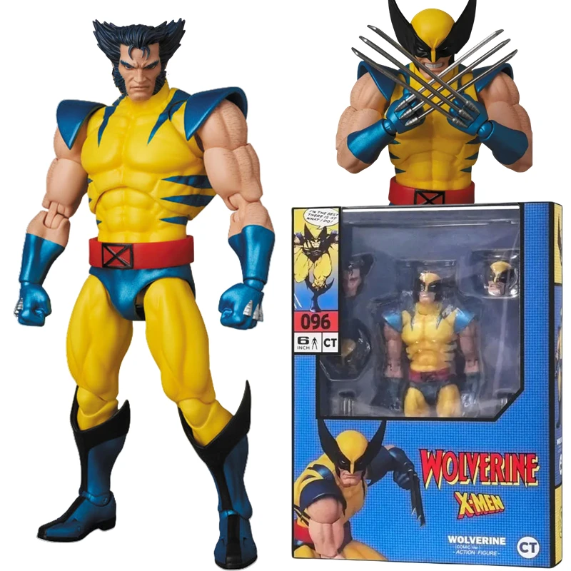 MAFEX Wolverine CT Comic Version Action Figure Deadpool & Wolverine X-Men Logan Mafex096 Model Toys for Kids Christmas Gift