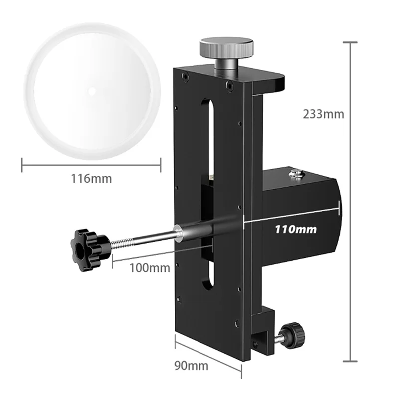 A10R Ultrasonic Vinyl Rotating Cleaner Bracket Record Rotat Bracket 2 RPM Ideal For 6L+ Ultrasonic Cleaners UK Plug
