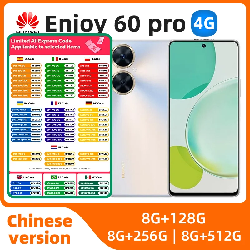 Huawei Enjoy 60 Pro Smartphone 6.8