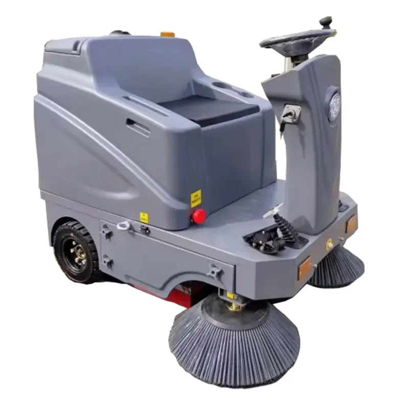

Industrial Cleaning Equipment Sweeper - Scrubber Ride on Floor Cleaning Machine