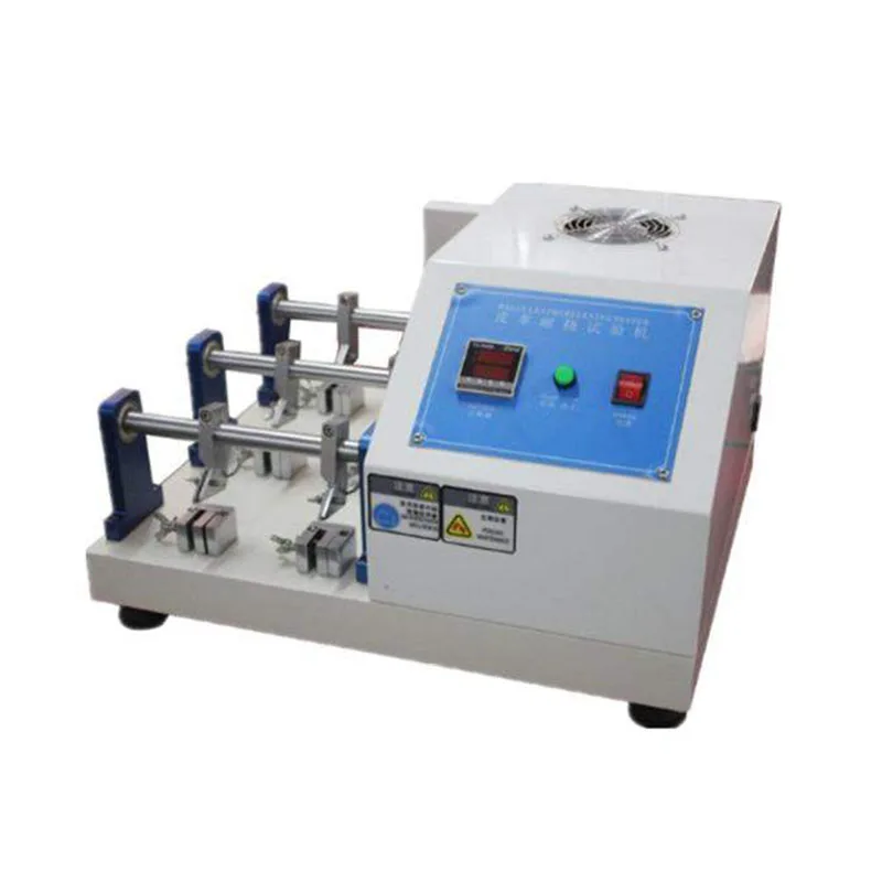 12 groups of leather folding testing machine 6 groups of leather material flexural testing machine Leather material fabric