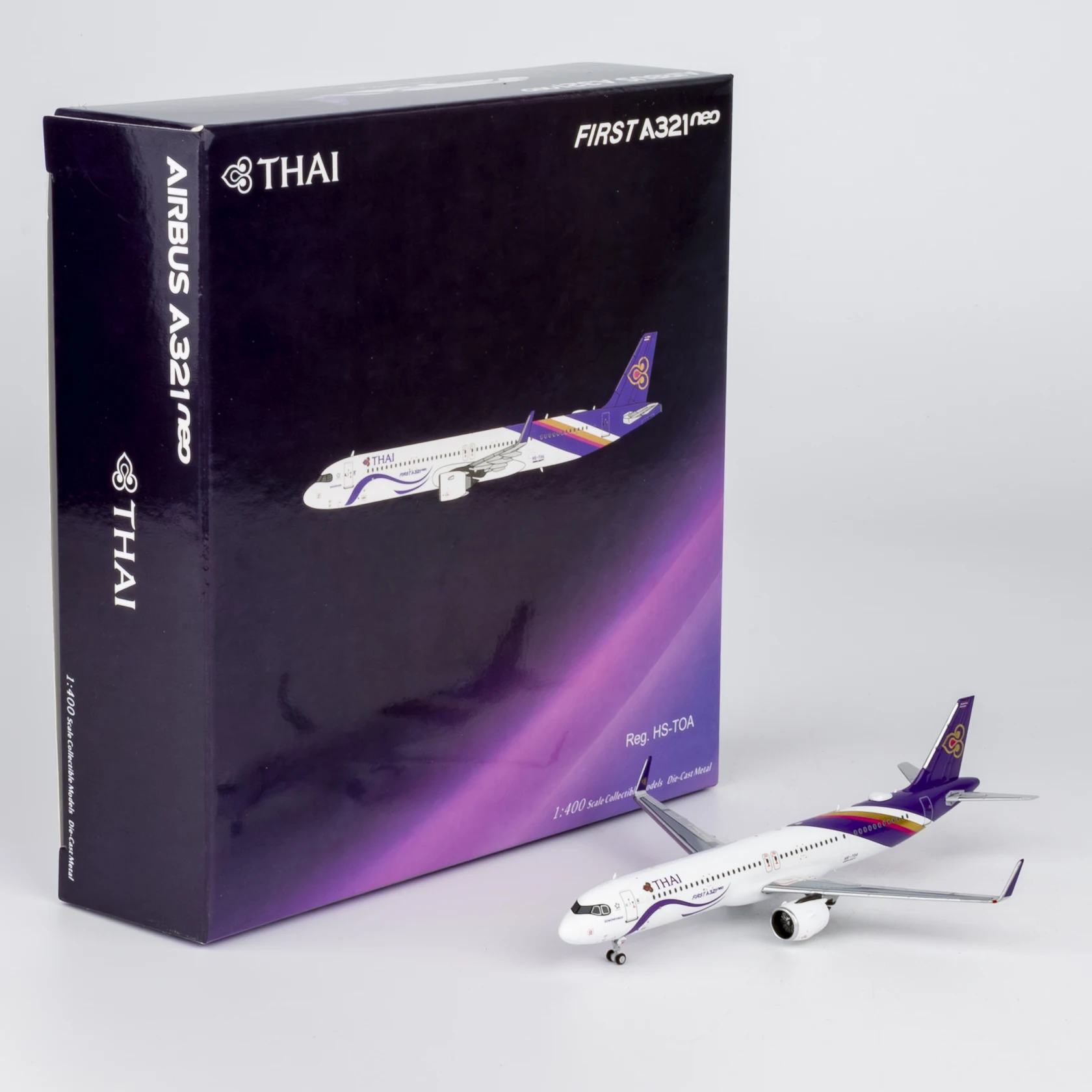 

13148 Alloy Collectible Plane Gift NG Models 1:400 Thai Airways "StarAlliance" Airbus A321neo Diecast Aircraft Jet Model HS-TOA