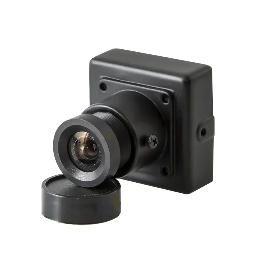 

1/3" CMOS 30*30mm 800TVL DC12V Color CMOS Micro Square Camera with 2.5mm Wide Angle Board Lens, BNC Connector