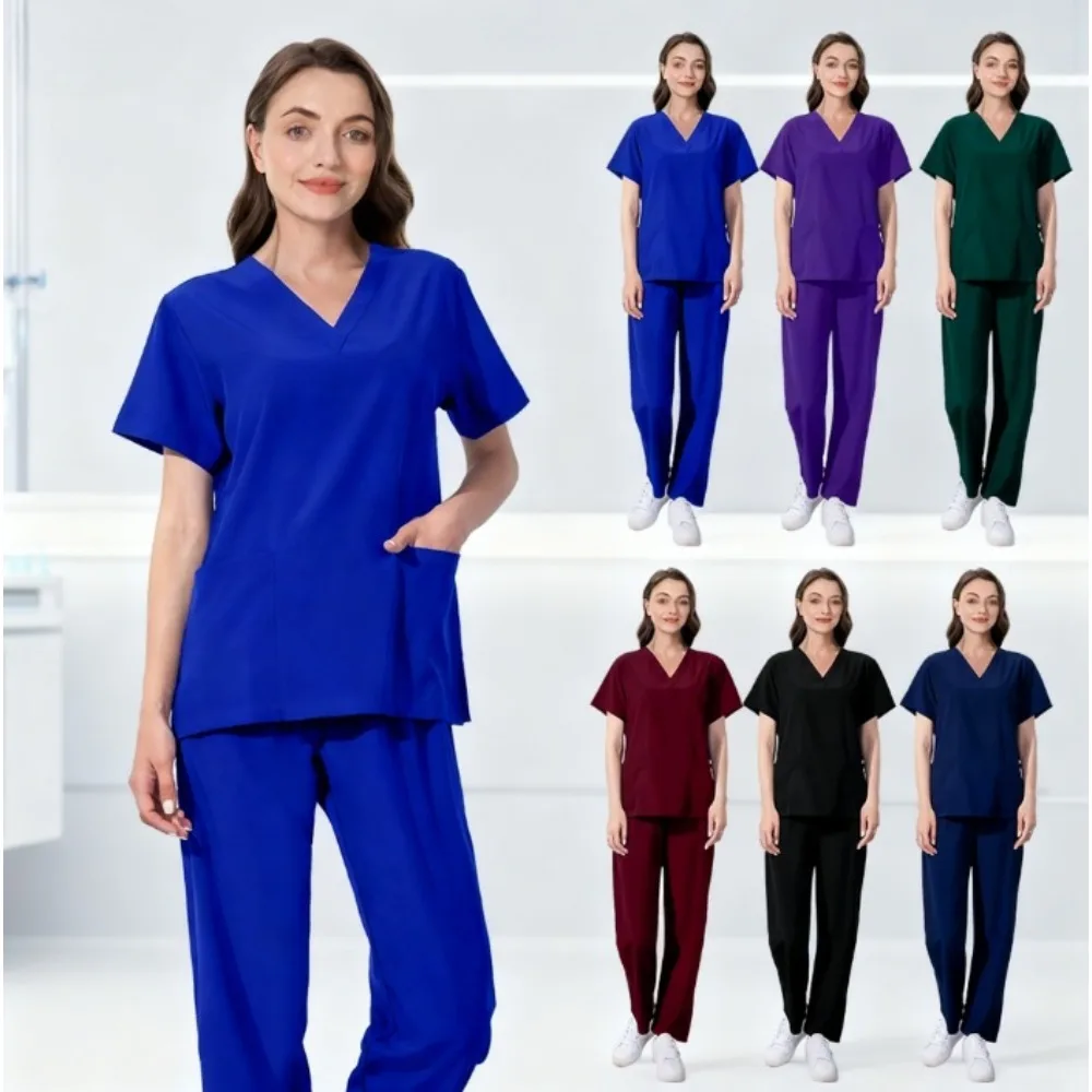 

Basic Women's Pajama Set - Breathable Comfortable Easy-Wash Skin-Friendly for Home Daily Wear
