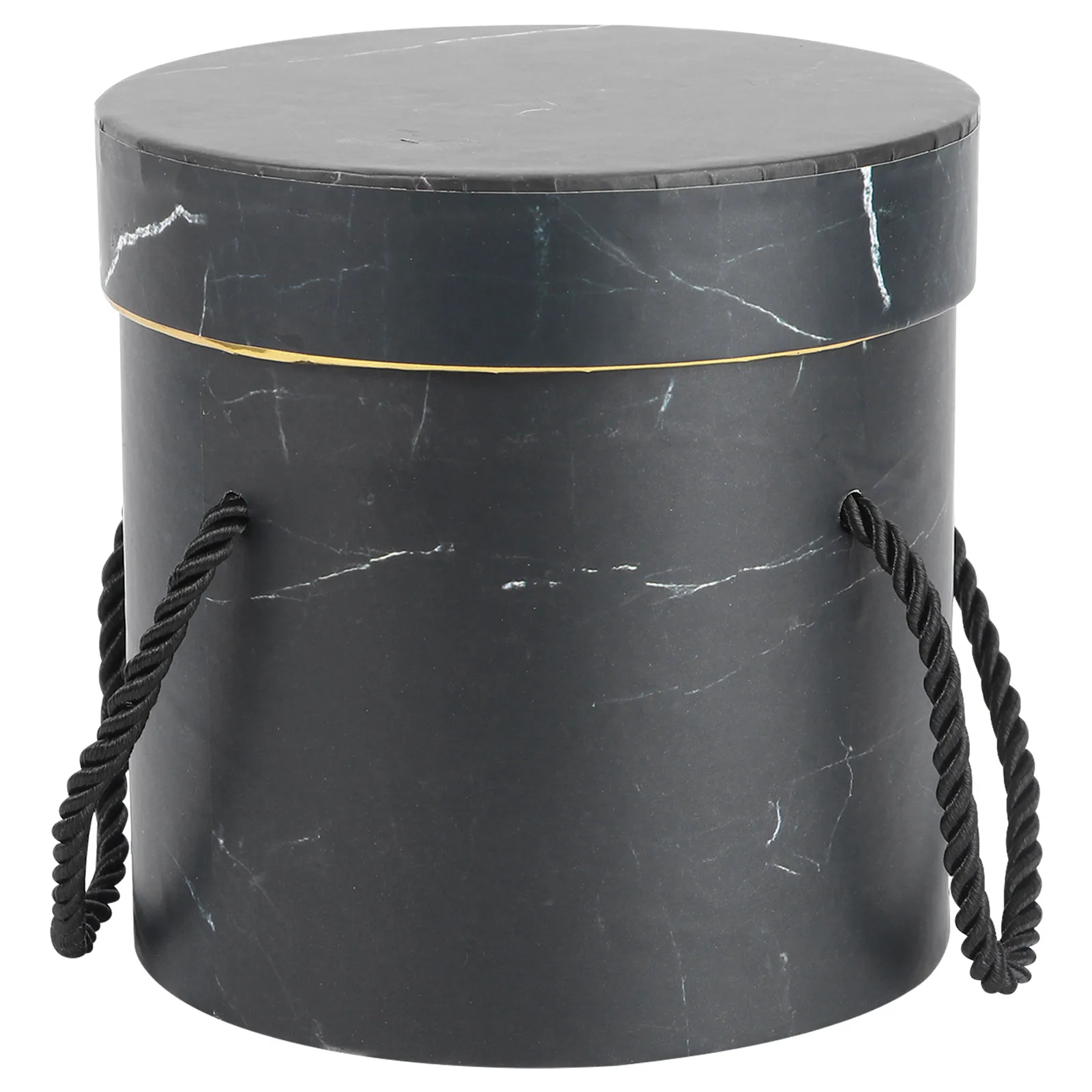 

1pc Round Gift Valentine Bridesmaid Valentine'S Day Floral Gifts Storage Eco Flower Packing Durable Flower Box