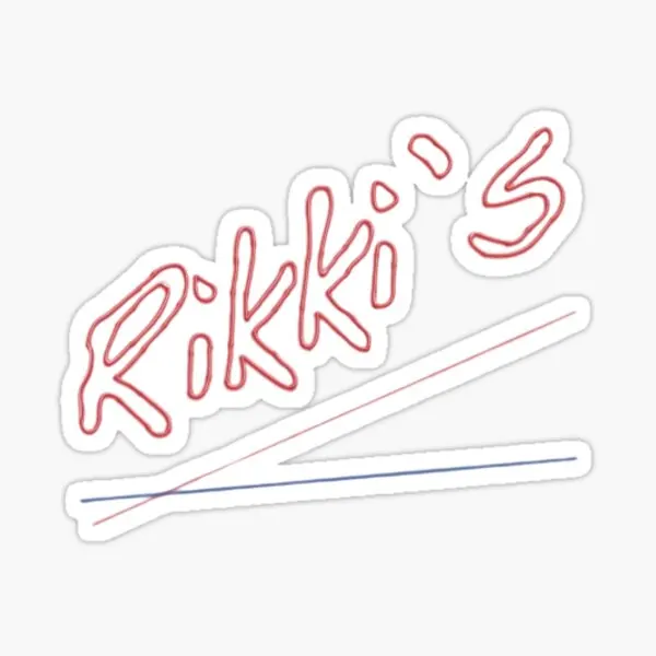 

Автомобильные наклейки Rikki Is H2O, 5 шт., наклейки на стену, окно, холодильник, бампер, аниме