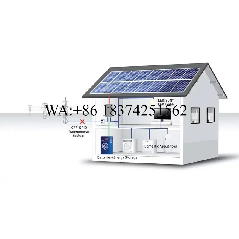 Wmwmnu 100W 200W 300W Solar Panel Kit All in One Off Grid Hybrid Solar Charge 12V Battery Charge W Controller for Caravan