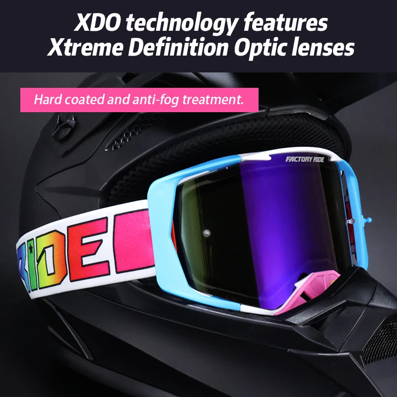 FXR ركوب موتوكروس نظارات دراجة نارية النظارات الشمسية رجل MTB ATV قناع يندبروف حماية التزلج الدراجات سباق على الطرق الوعرة نظارات #4