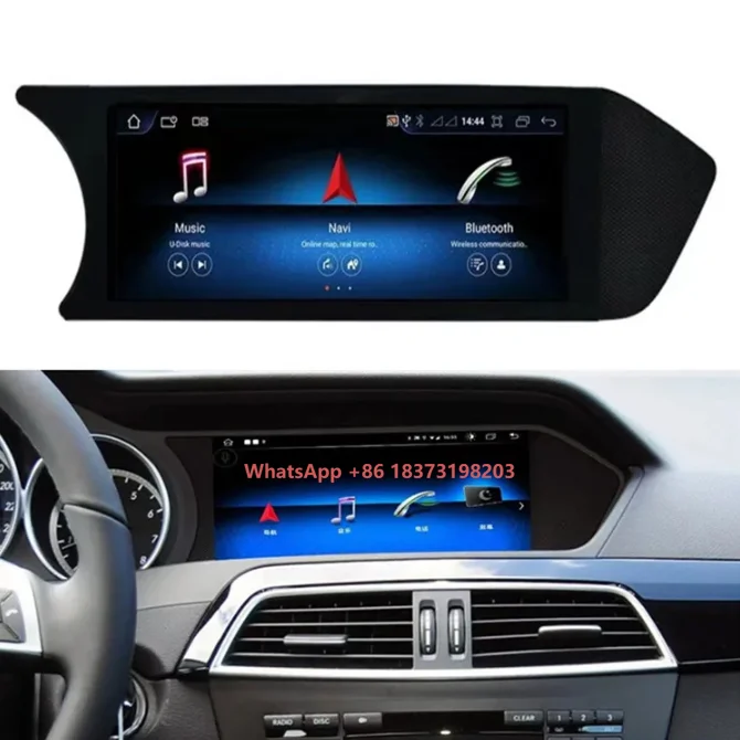 

8.8 Inch Android 13 Auto Radio Touch Screen for Benz C Class W204 S204 NTG 4.5 2011-2014 Car Stereo Player Stereo GPS Navigation