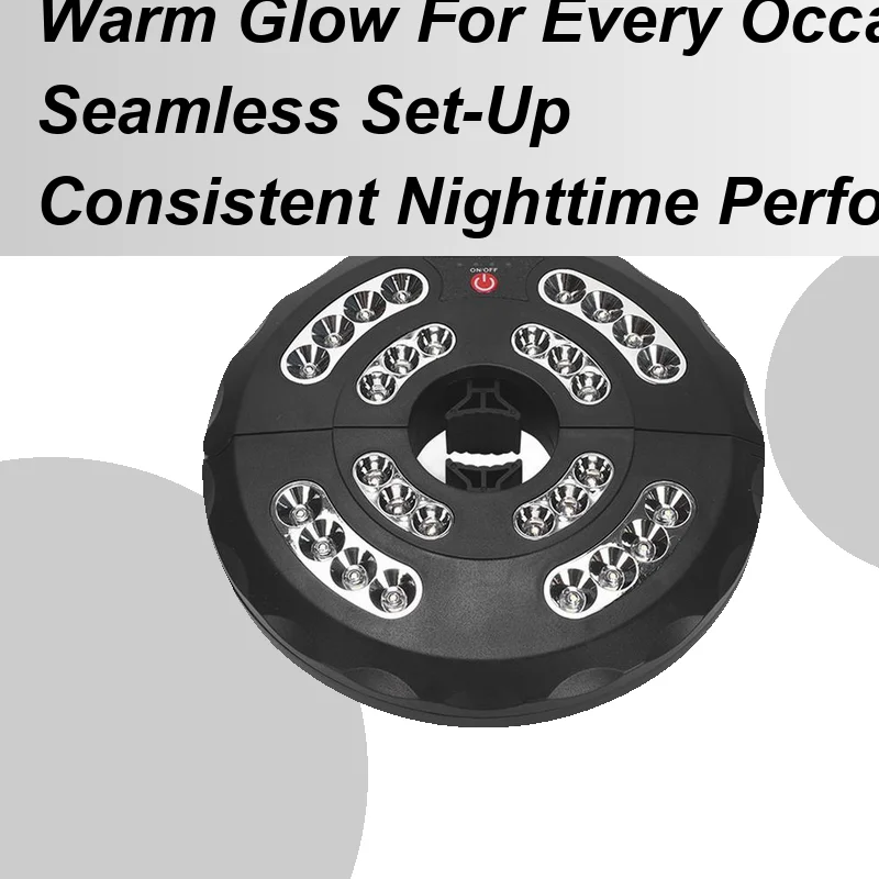

Outdoor Umbrella Light Patio Outdoor Umbrella Lights 3 Adjustable Modes Waterproof Rechargeable Lamp For Garden Pool Backyard