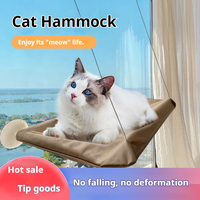 Cross Borderhanging  Upgrade Cat Hammock Four Season Pet Bed Suction Cup Hanging Cat Bed Folding Window Sill Cat Bed Pet  Frame