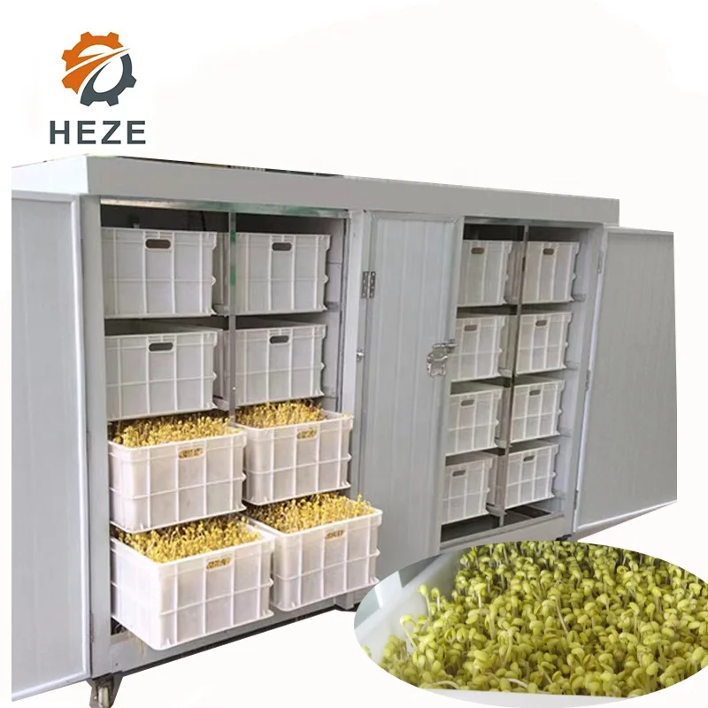 

Bean Sprouts Cutting Machine Commercial Automatic Mung Bean Sprout Machine Barely Seed Sprout Machine