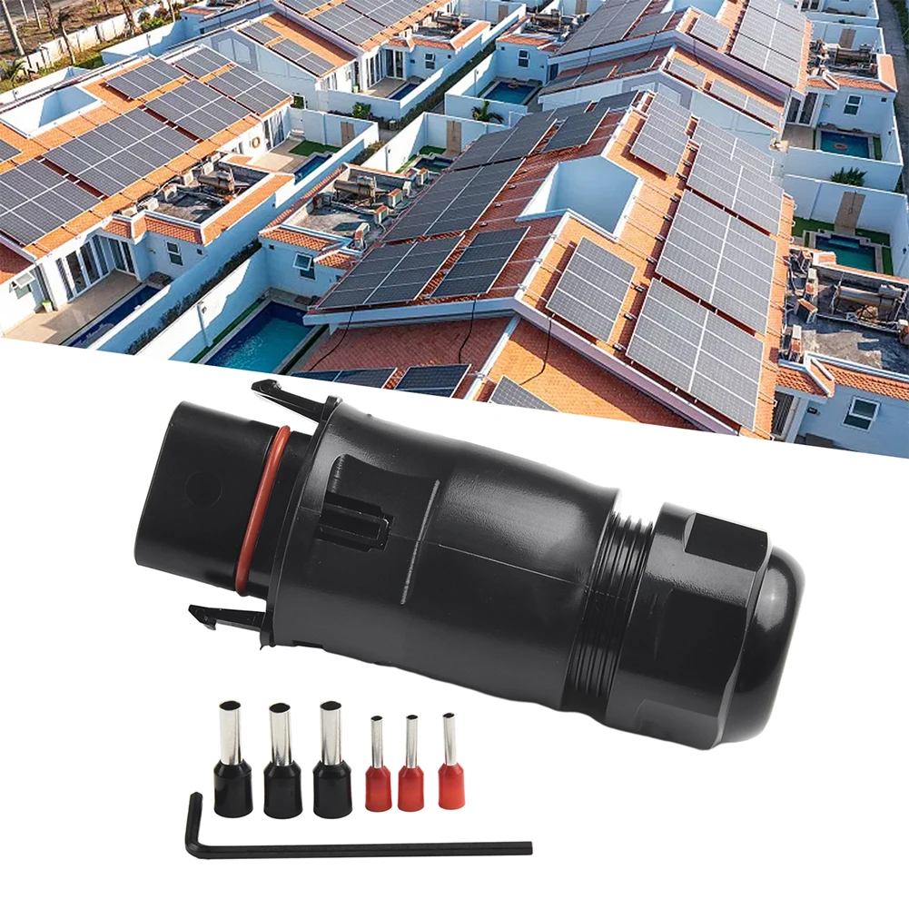 LY01 Connector Cable for Deye M60 M80 Series Inverters Designed for 40A Rated Current Suitable for Harsh Conditions