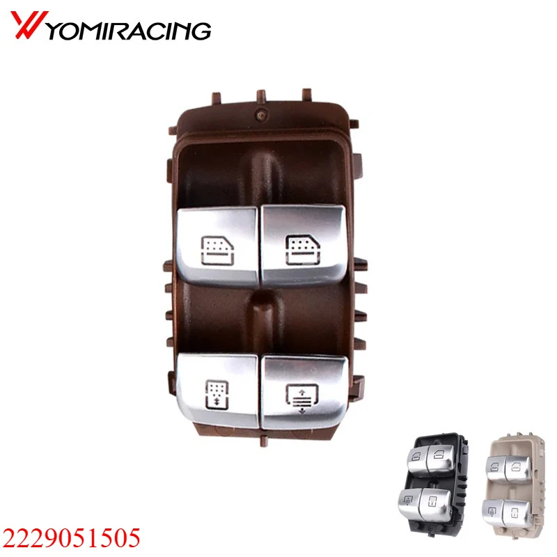 

YOMI новый переключатель стеклоподъемника электрический переключатель стеклоподъемника 2229051505 для Mercedes-Benz W222 W213 S300 S350 S400 E180 E200 E220 AMG E43
