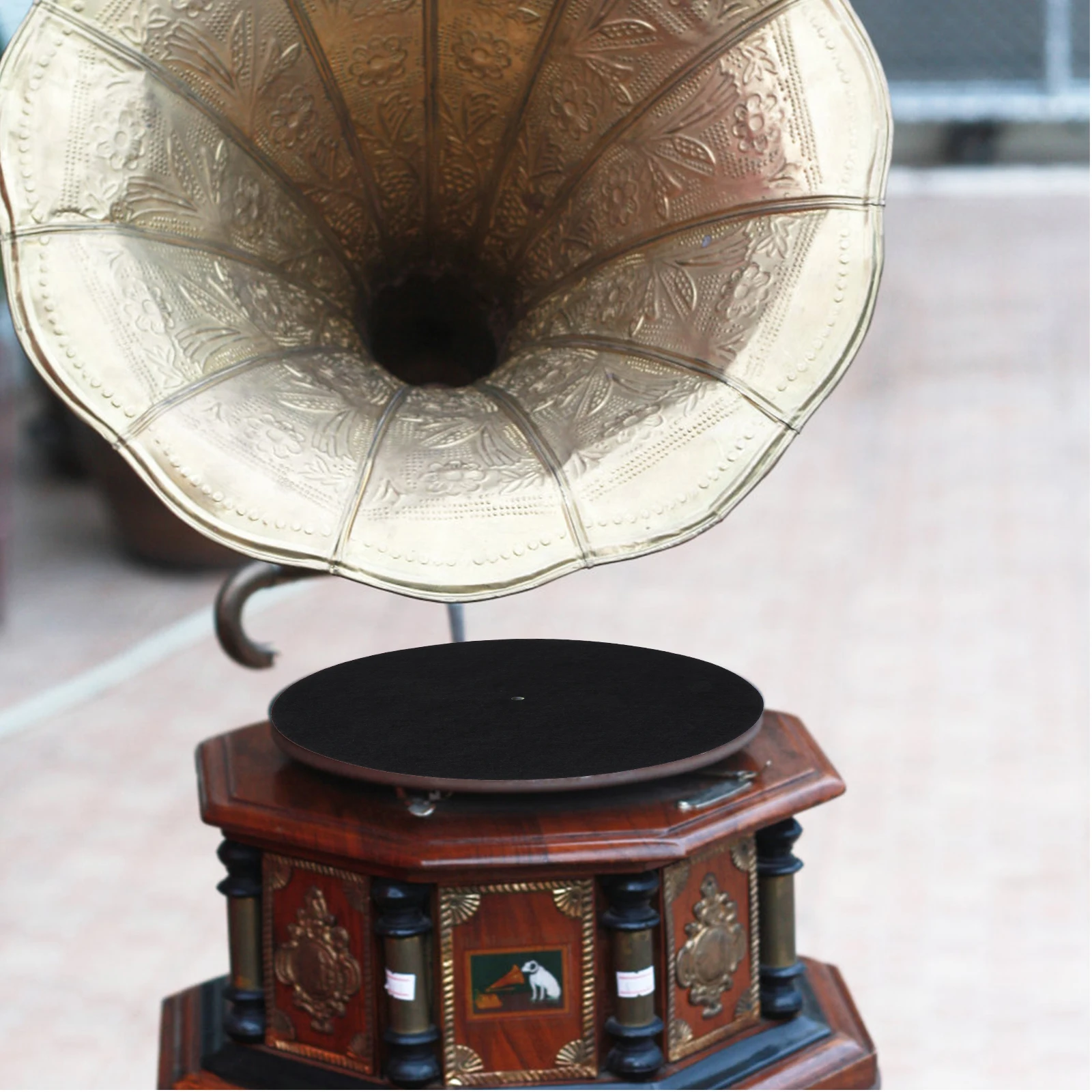 

Felt Record Player Turntable Platter Mat Vinyl Record Protective Slipmat For Recorder Accessory Anti-Static Mat