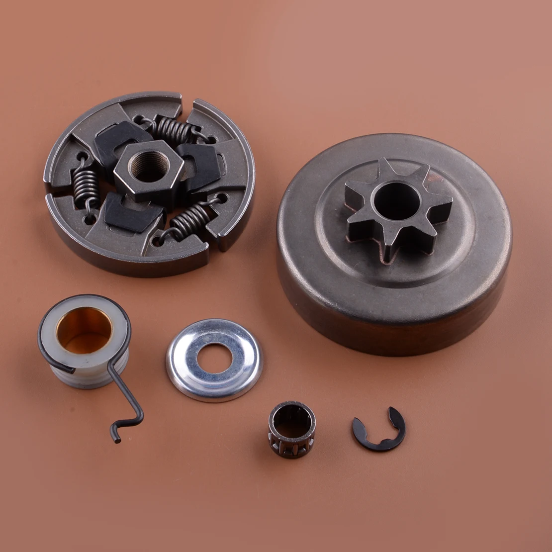 Kit de Roda Dentada de Tambor de Embreagem de Unidades e Dentes 11436402002 Adequado para Motosserra Stihl Ms231 Ms241 Ms251 Passo 325 11231602050