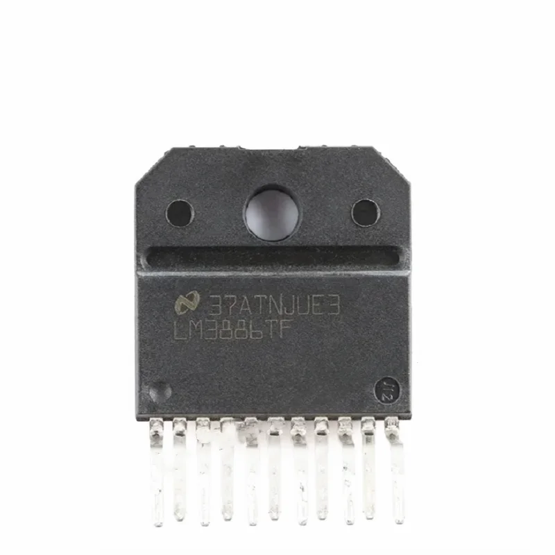 Lote de 5 Amplificadores de Audio LM3886TF/NOPB ZIP-11 LM3886TF de Alto Rendimiento, Amplificador de Potencia de Audio de 68W