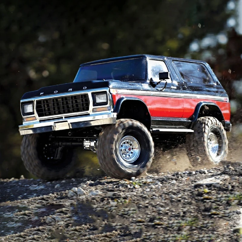 Traxxas 1/10 Ford Bronco Ranger XLT 4WD RC elektryczny pojazd terenowy do wspinaczki TRX-4 82046-4 zdalnie sterowany model samochodu zabawka dla