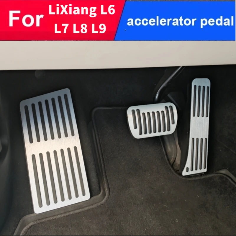 

Car Gas Brake Pedal For LiXiang L6 L7 L8 L9 MEGA Rest Footrest Pedal Anti slip Protection Cover Interior Accessories