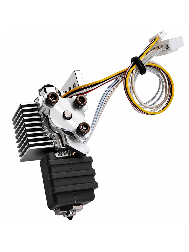 Ulepszony zestaw bimetalowego hotendu z radiatorem, kompatybilny z Anycubic Kobra 3 Max, dysza ze stali hartowanej 0,25-0,8 mm — zdjęcie produktu 7