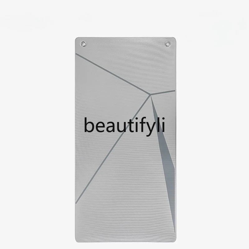 La misma estera de entrenamiento físico en el gimnasio, abdominales, estera completa para ejercicios con ruedas musculares abdominales