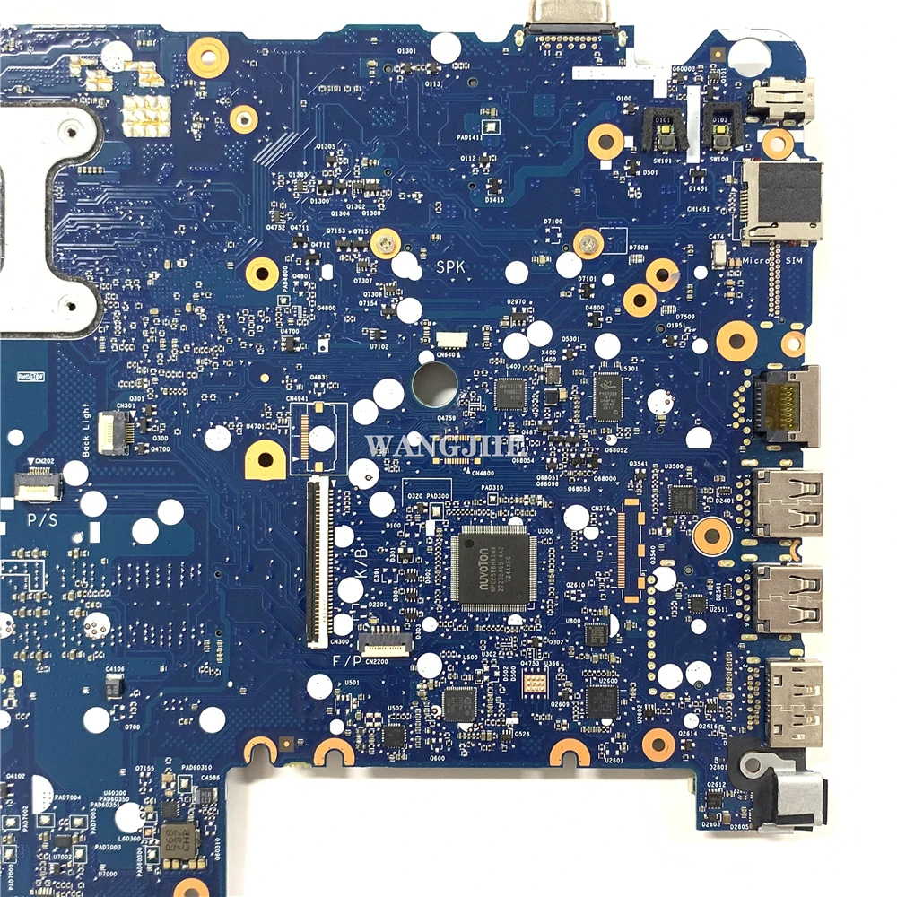 Imagem -05 - Usado Laptop Motherboard 100 de Trabalho para hp Probook 650 g3 6050a2868801-mb601 918110001 918110-601 918109-001 I77820hq Cpu