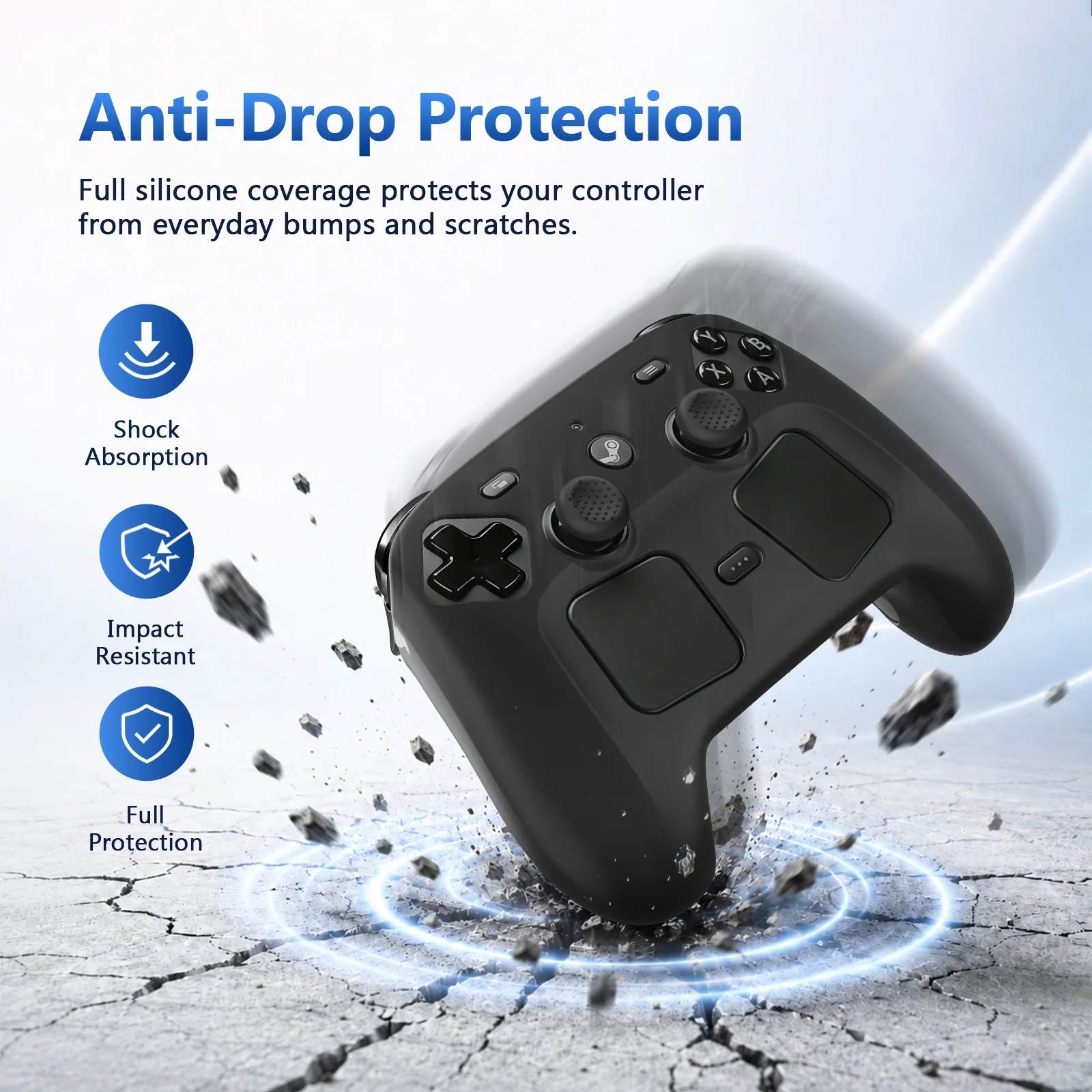 Silicone Protective Case for Steam Controller 2 Anti-Scratch