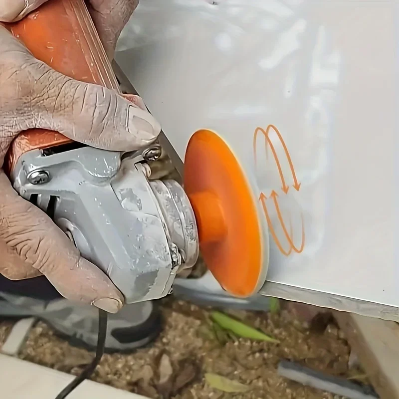 1/3/6pcs 80mm 3 Inch Polishing Pad Wet Dry Buff Disc Abrasive For Sanding Marble Granite Concrete Grinding Countertop Stone