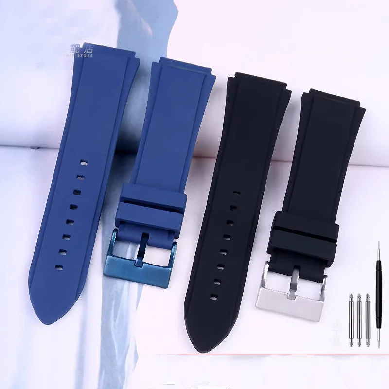 For GUESS Watch Band W0247G3 W0040G3 W0040G7 Series 22mm Silicone Strap Sport Waterproof Rubber bracelet