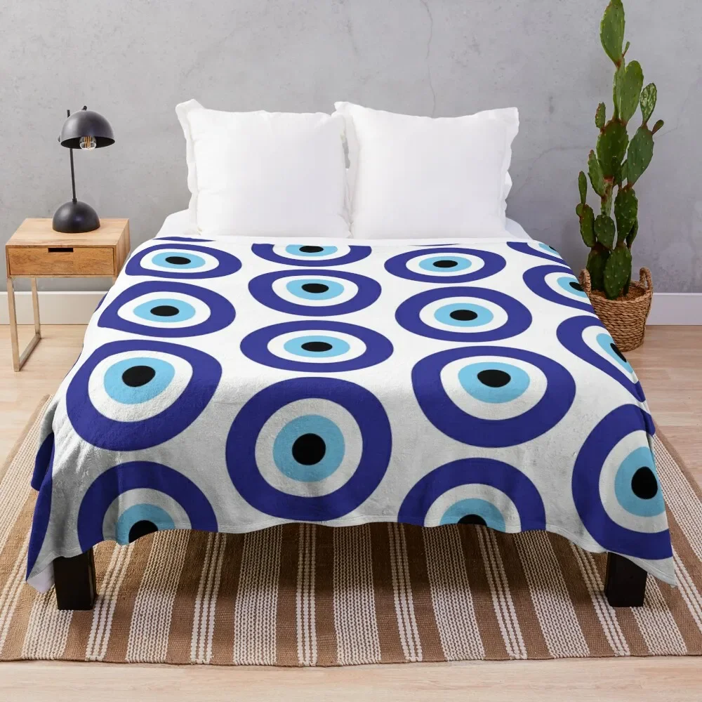 

Evil Eye Throw Blanket Men's Soft Warm Throw Blanket for Couch