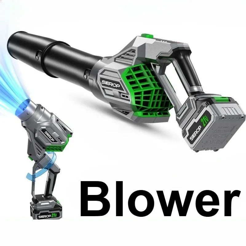 Portable Labor-saving Cordless Leaf Blower Convenient Powered Handheld Jet Leaf Blower Lawn Care Snow Blowing Dust Cleaning Tool