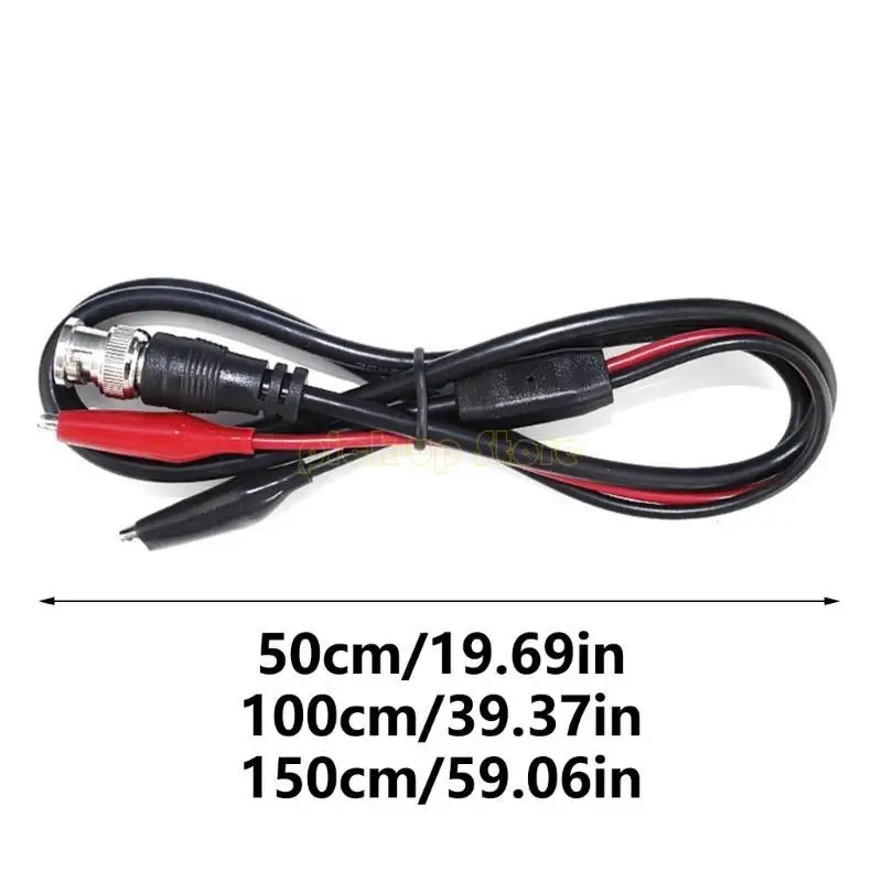 Q5WA BNC, чтобы удвоить кабель тестового тестирования аллигаторов с силиконовой изоляцией для электронных