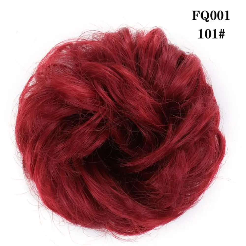 Cosplay Wig Hair Extensions Hair Accessories Female Messy Hair Bun False Hair Pieces Nightclub Bar Wig Synthetic Scrunchies