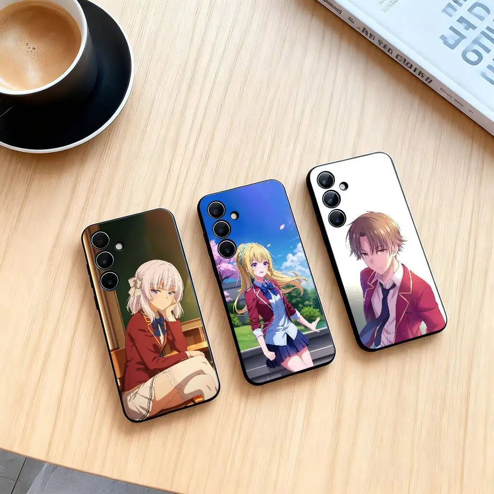 C-Classroom of the Elite  Phone Case For Samsung Galaxy A73,A72,A71,A70,A53,A52,A51,Soft Silicone Black Cover