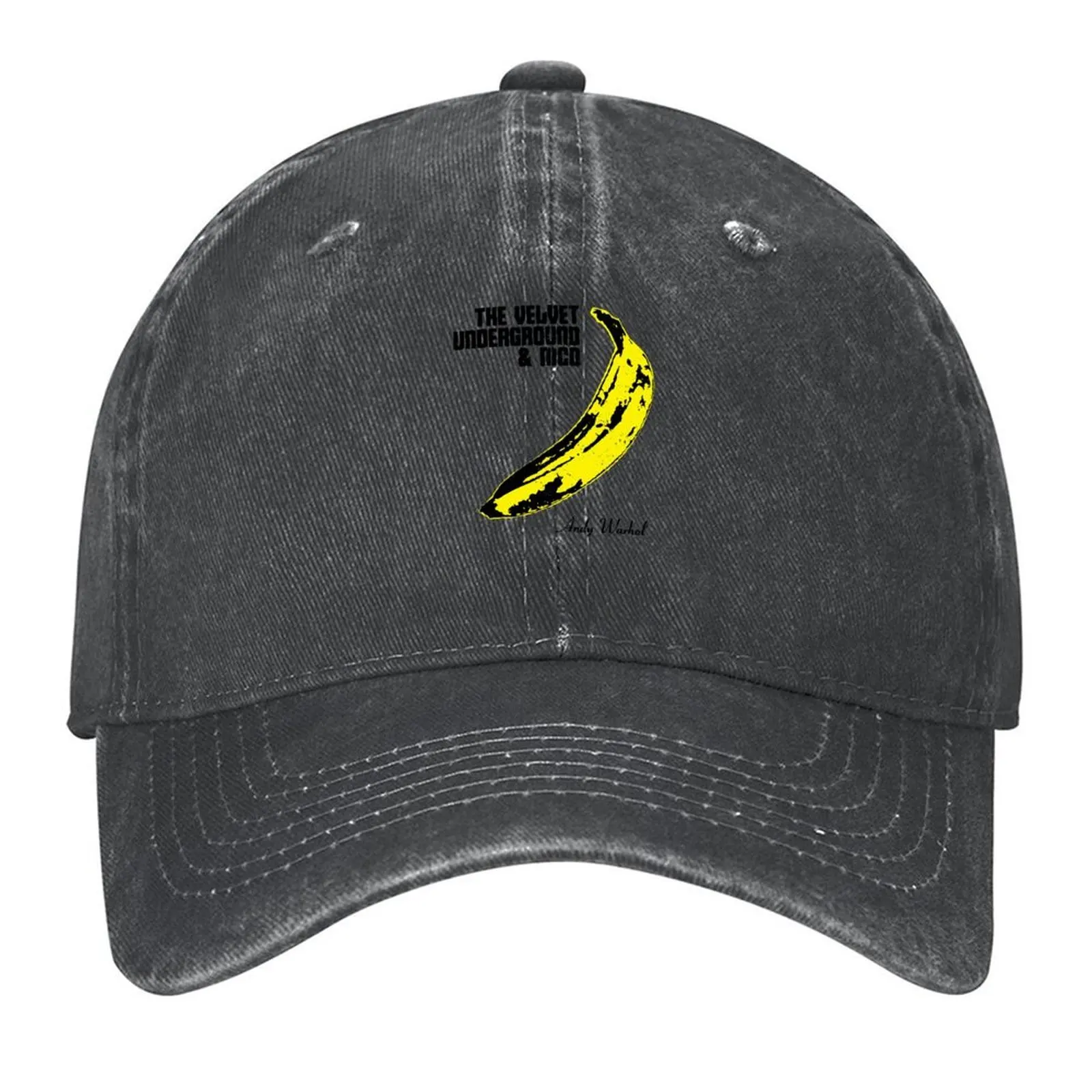

The Velvet Underground Banana Baseball Cap summer hat hard hat Anime Hat Luxury Man Man Women's