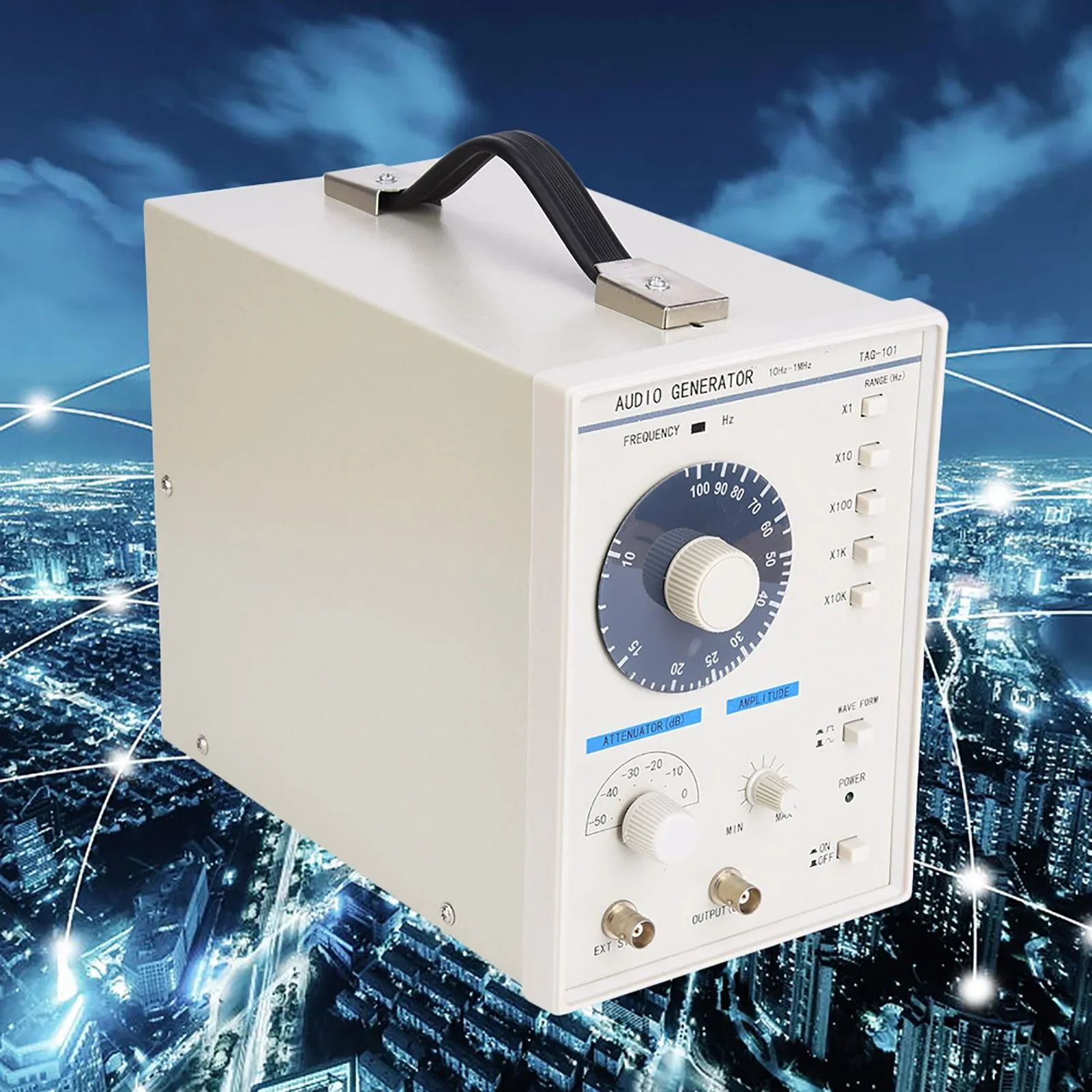 

Audio Generator TAG‑101 Audio 10Hz‑1MHz Low Frequency Generator for Maintenance