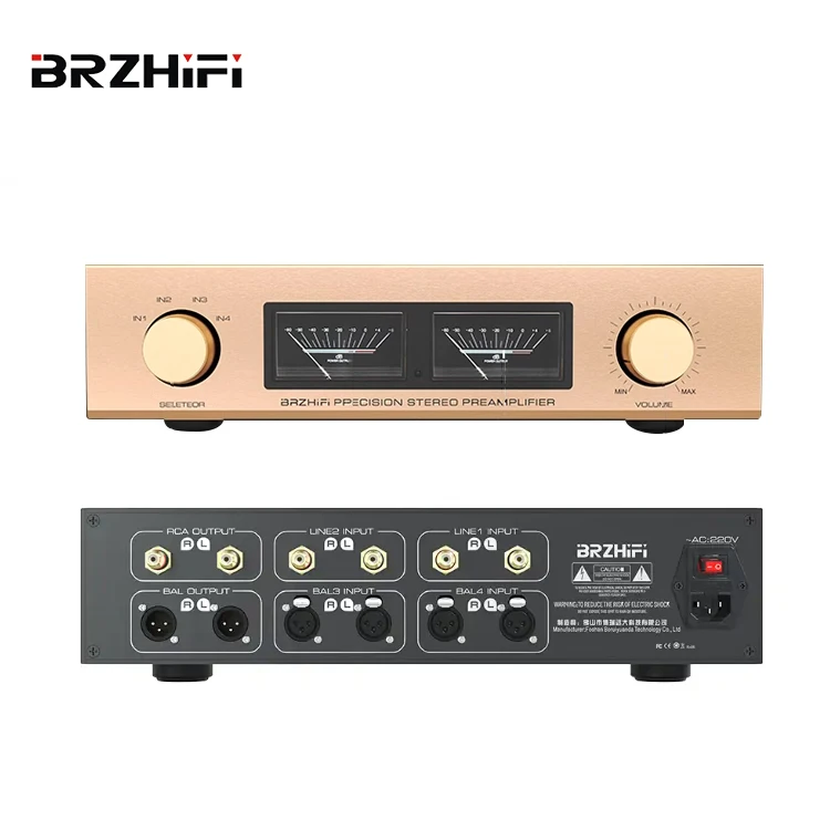

BRZHIFI 110dB Reference Accuphase C-245 2 Channel Remote Control HiFi Hi-end Transistor Power Preamplifier