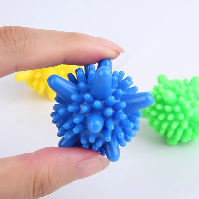 1pcs Laundry Balls Reusable Home Washing Machine Clothes Softener Starfish Shaped Remove Dirt Clean PVC Solid Laundry Balls