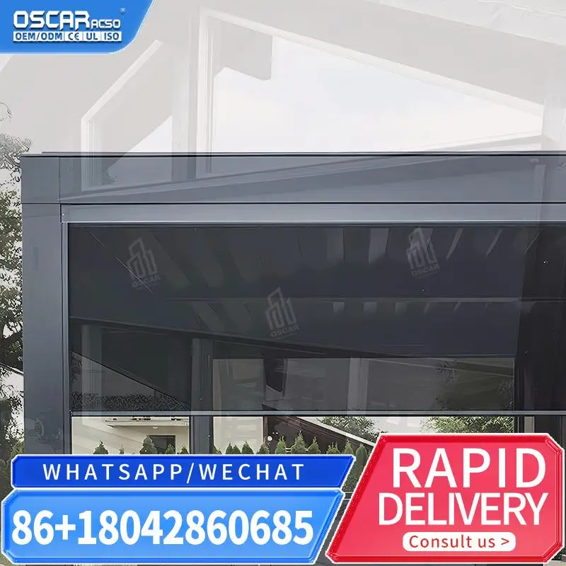 

2025 North America High Repurchase Outdoor Windproof Electric Screen Tear Resistant Roller Blinds Rolling Blind