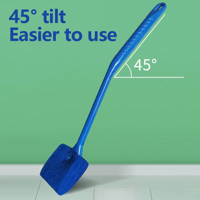 خزان الأسماك الزجاج فرشاة تنظيف النباتات العائمة تنظيف نافذة الطحالب كشط الإسفنج الملحقات حوض السمك أداة تنظيف خزان الأسماك #4