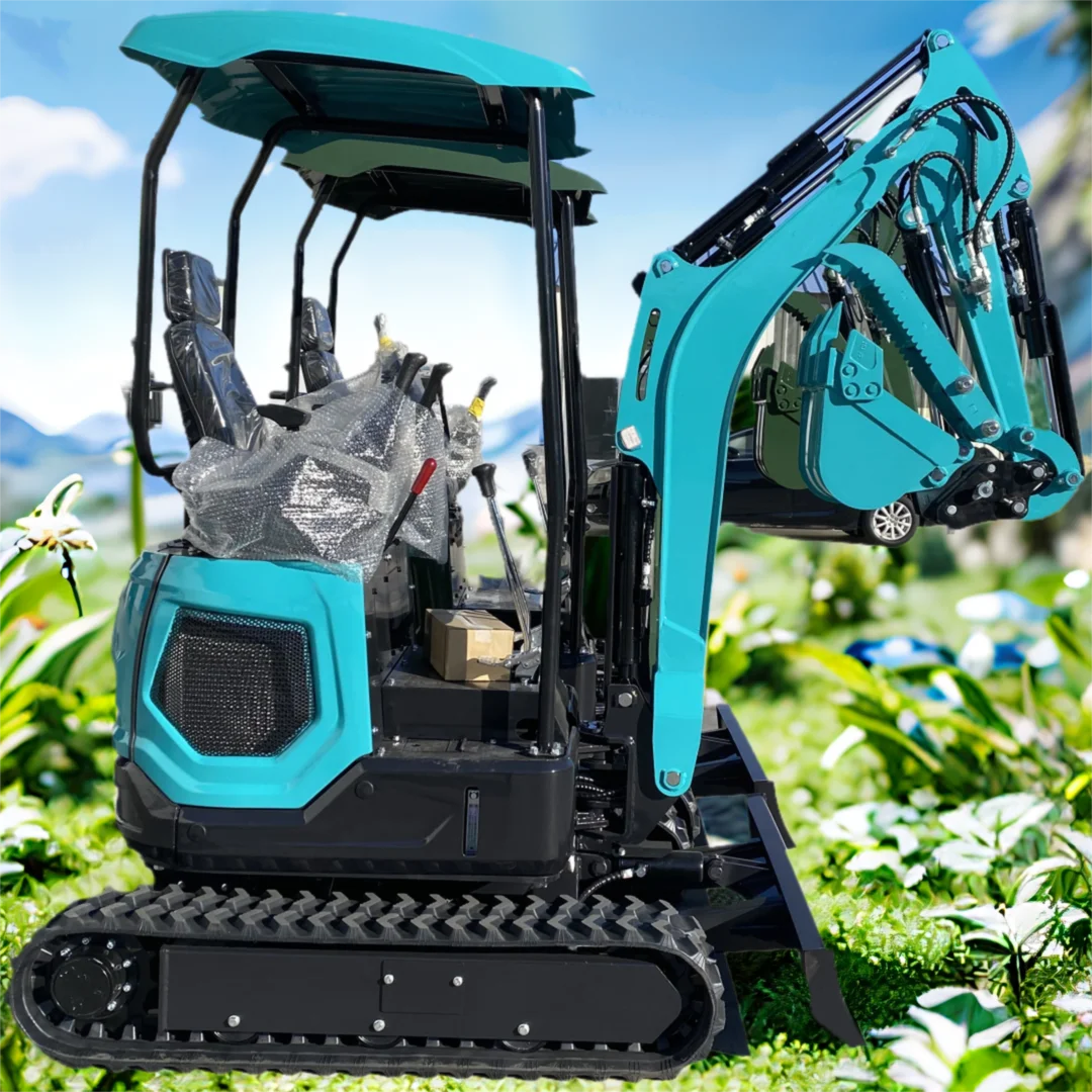 

Compact 1.8-ton 2-ton small excavator new hydraulic tracked mini excavator for sale at 60% off