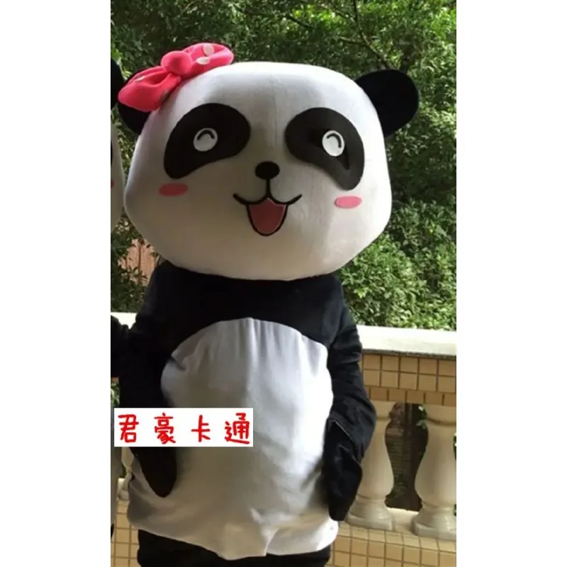 

Adult size Chinese Giant Panda Mascot costume Christmas cosplay Mascot fancy cosplay costumes for Halloween party event