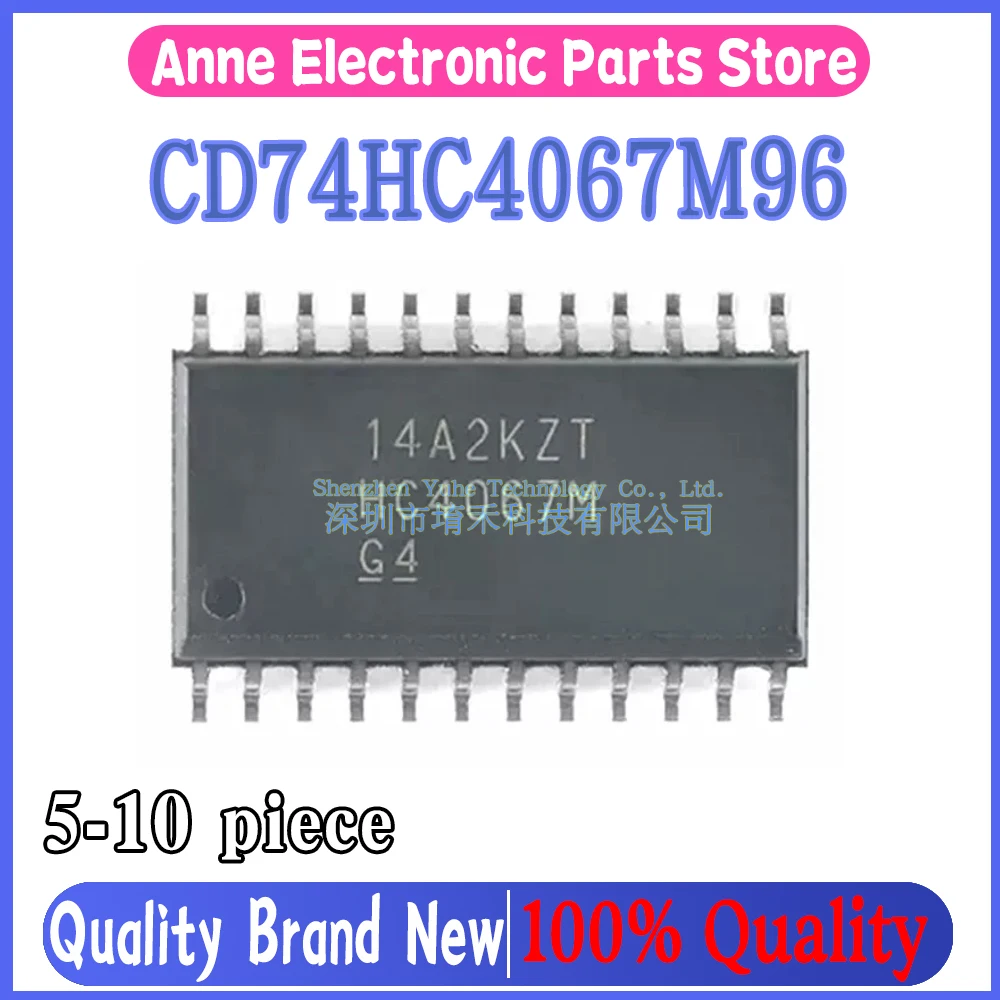 (5-10piece)100% New CD74HC4067M96 74HC4067D HC4067M SOP24 Chipset