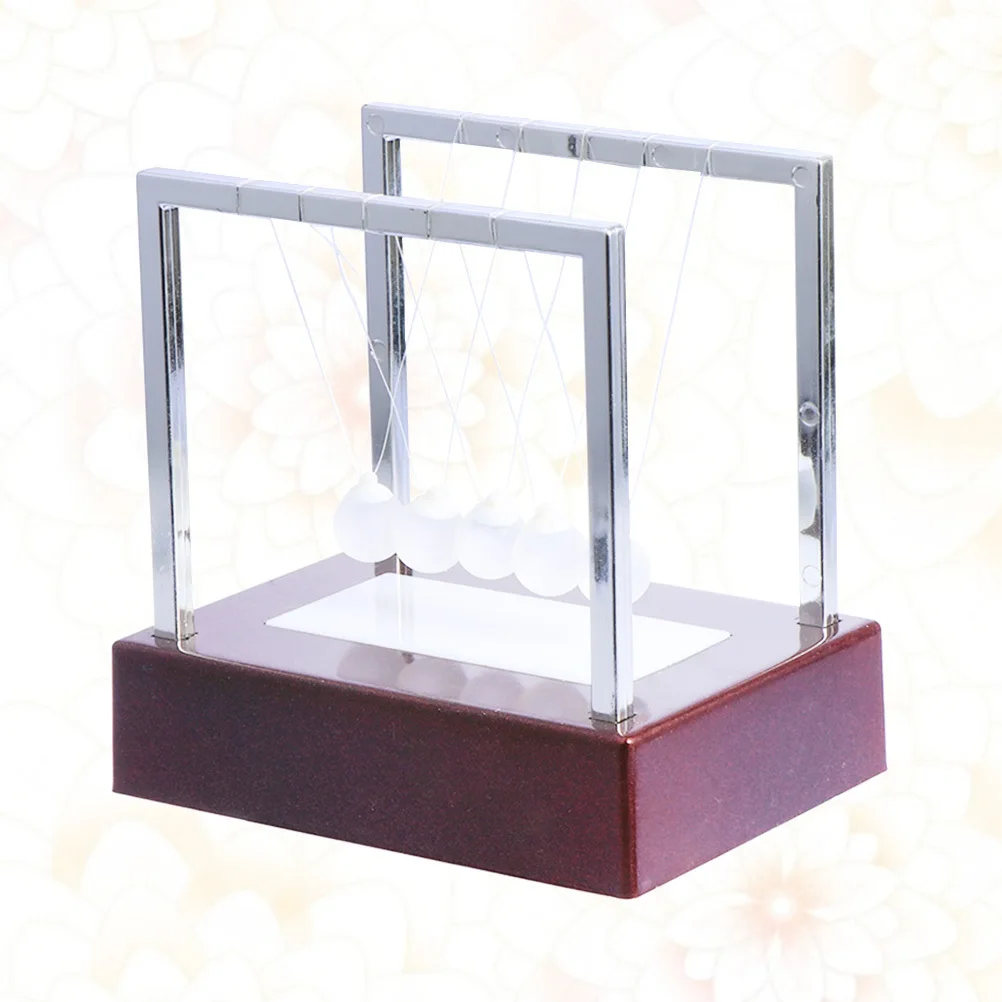

Glow Ball Desktop Newton'S Cradle Pendulum Physics Science Ornament Decorative Swing Dynamics Gift For Office Home Kids Requires