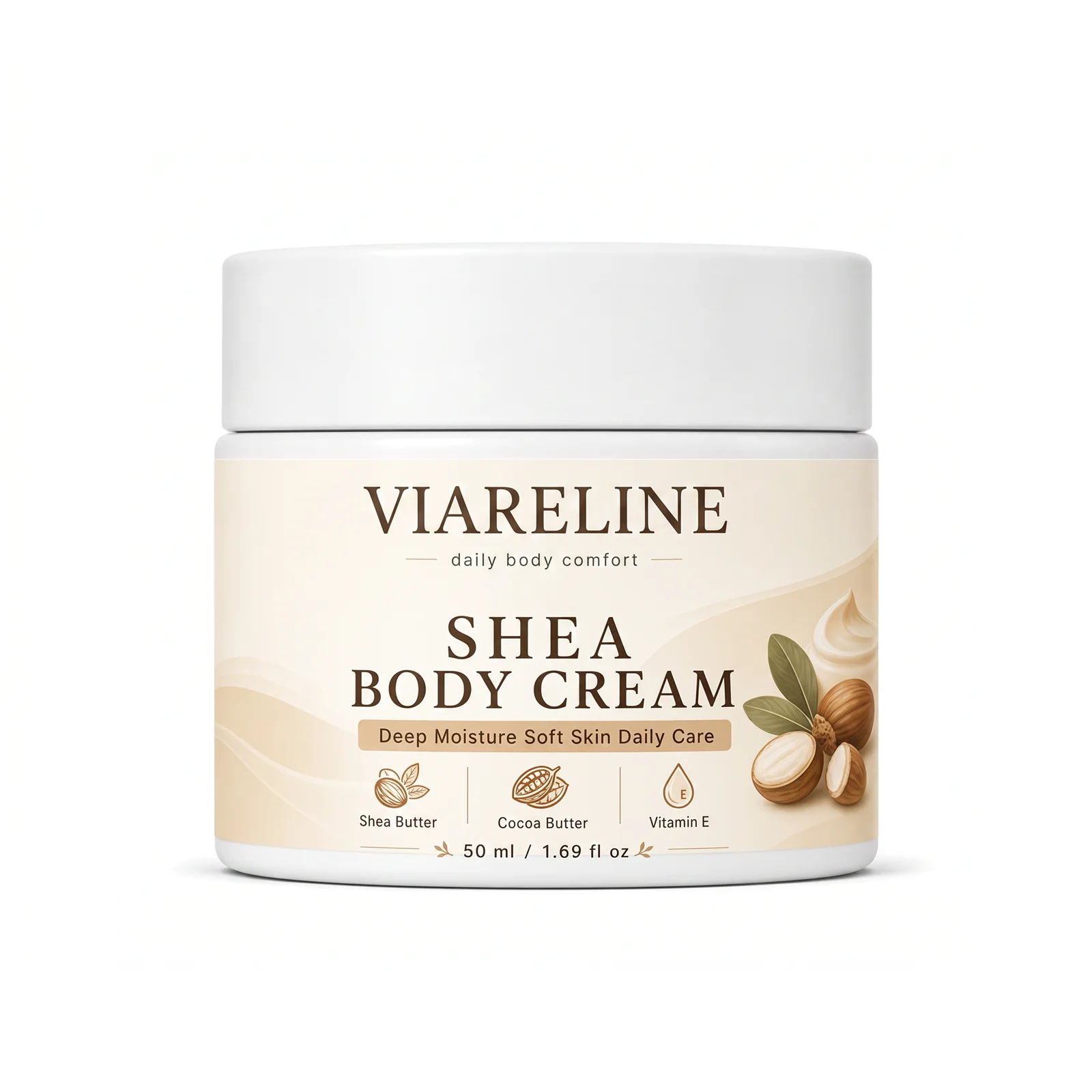 Shea Butter Body Cream Fade Fine Lines Smooth Rough Sooth Dry Skin Even Skin Tone Deep Hydration Increase Elasticity Skin Care