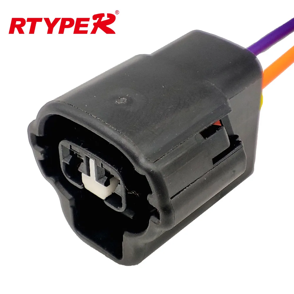 1/5/10 Set For 2 Pin Automotive Plug Wiring Connector 7283-7526-30 For Lexus Toyota VVT i Solenoid Connector 1JZ 2JZ 1UZ 3UZ